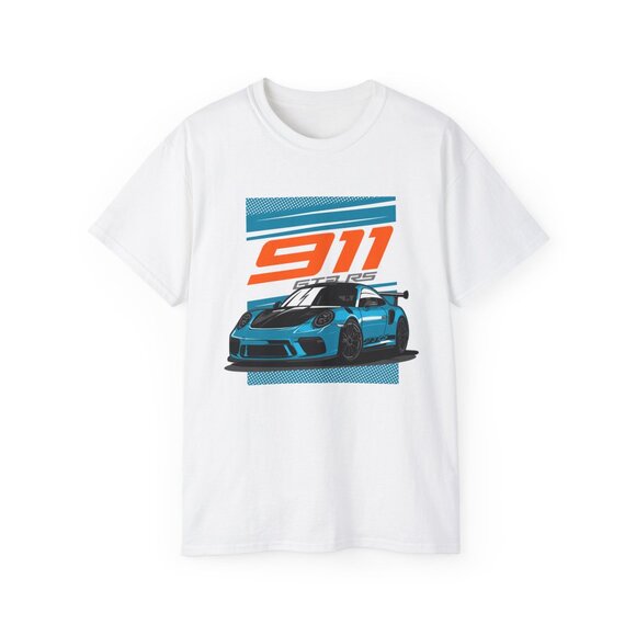 Porsche 911 GT3 RS - Blue T-Shirt - Picture 1 of 3